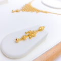 Decorative Medium Gold Necklace Set