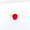 Classic Four-Prong Ruby Ring