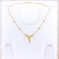 Sleek Radiant 22k Gold Necklace