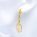 Festive Hanging Bead 22k Gold Choker Set