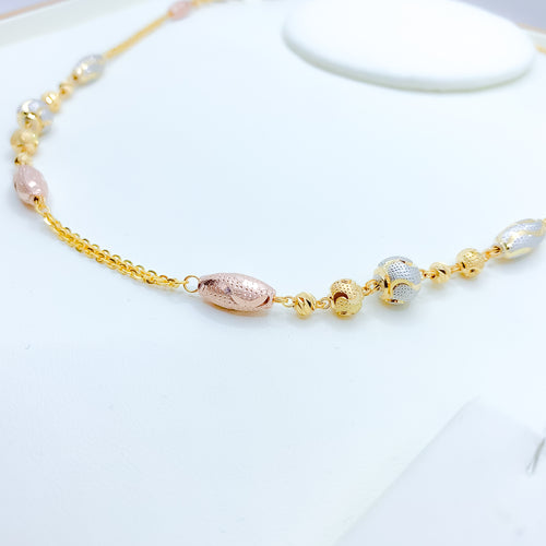 Beautiful Three Tone Statement Chain