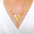 Delightful Victorian Coin 22k Gold Necklace Set