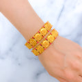 Royal Lakshmi 22k Gold Coin Bangles