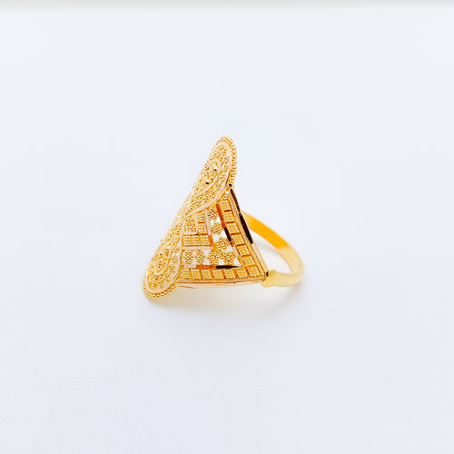 Beautiful Ethnic Gold Ring