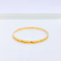 Radiant High Finish Pair 22k Gold Bangles