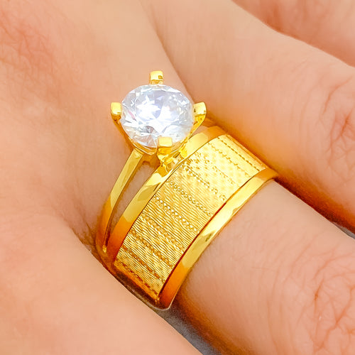 unique-wide-band-cz-gold-ring