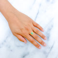 gorgeous-viridescent-cz-gold-ring