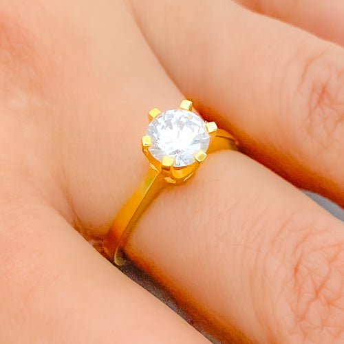 glowing-six-prong-cz-solitaire-gold-ring