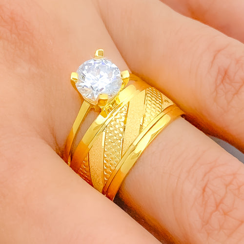 sand-finish-cz-solitaire-gold-ring