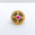 Opulent Regal 22k Gold Ring