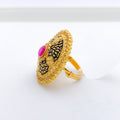 Opulent Regal 22k Gold Ring