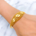 Trendy Oval CZ Bangle Bracelet