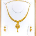 22k-gold-Unique Beaded Drop Necklace Set