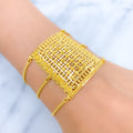 Stunning Rectangle Statement Bracelet