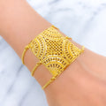 Intricate Jali Statement Bracelet