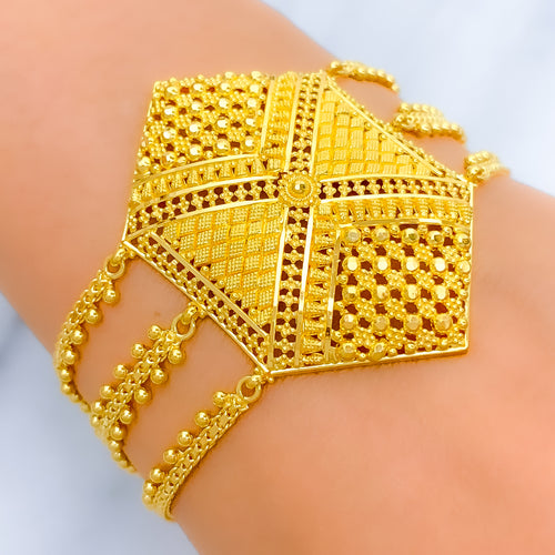 Exclusive Hexagon Statement Bracelet