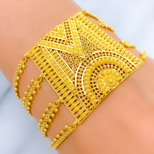 Bold Reflective Statement Bracelet