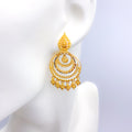 Exclusive Four Tier Hanging Earrings