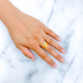 Iconic Bold Striped Ring