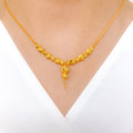 Charming Alternating Bead 22k Gold Necklace