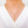 Elegant Three-Tone Necklace