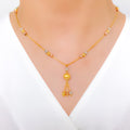 Elegant Three-Tone Necklace