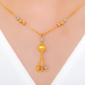 Elegant Three-Tone Necklace