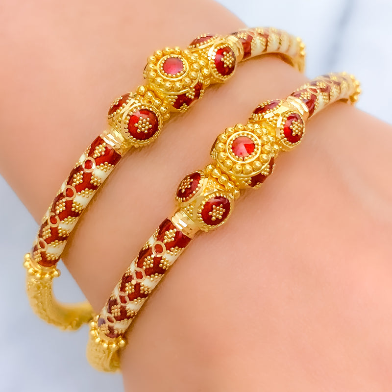 Fashionable Meenakari Bangles