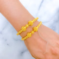 Royal Orb Bangles 22k Gold 