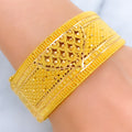 Regal Beaded Bangle 22k Gold 