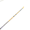 Single Black Bead Baby Bracelet