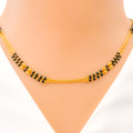22k-gold-Attractive Alternating Two Layered Mangalsutra 