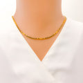 22k-gold-Distinct Interlinked Chain Mangalsutra 