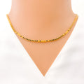 22k-gold-Distinct Interlinked Chain Mangalsutra 