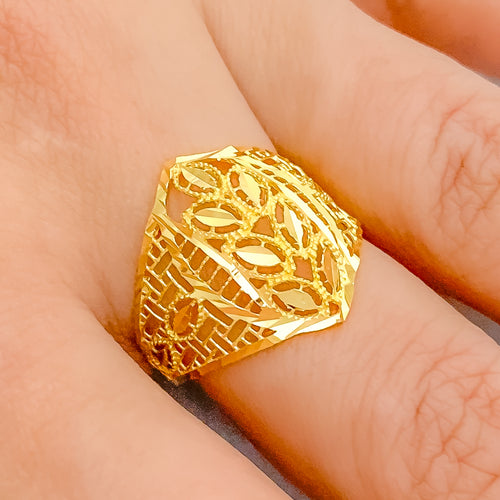 Lavish Marquise Vine Ring