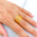 Gorgeous Wide Cutout Ring