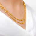 Intricate Refined Two 22k Gold Lara Set