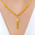 Elegant Multi Tassel Necklace Set - Payment 1
