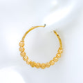 Radiant Fancy Beaded 22k Gold Bali