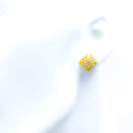 22k-gold-Gorgeous Glossy Flower CZ Tops 