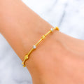 22k-gold-classy-chic-bangle-bracelet