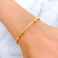 22k-gold-multi-tone-light-weight-bangle-bracelet