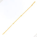 Petite Beaded Gold 22k Gold Bracelet