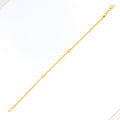 Delicate Bead 22k Gold Bracelet