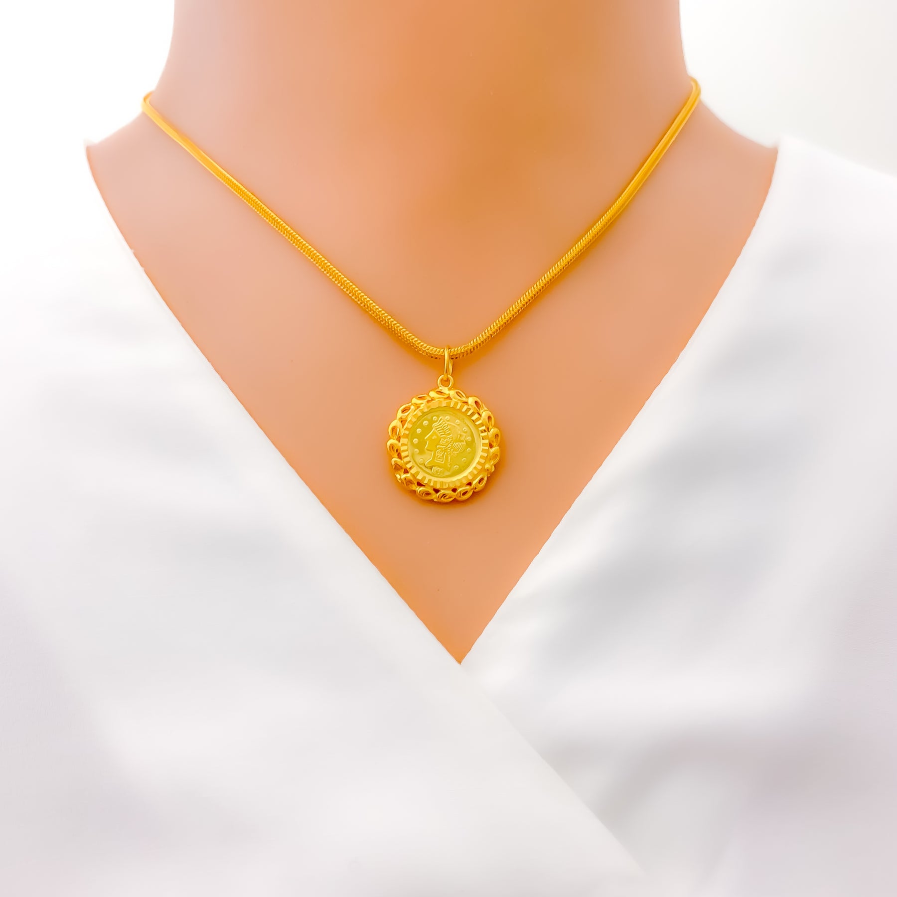 Gold Napoleon Algerian Jewelry | Woman Pendant Gold Napoleon - Round Flower  Shape - Aliexpress