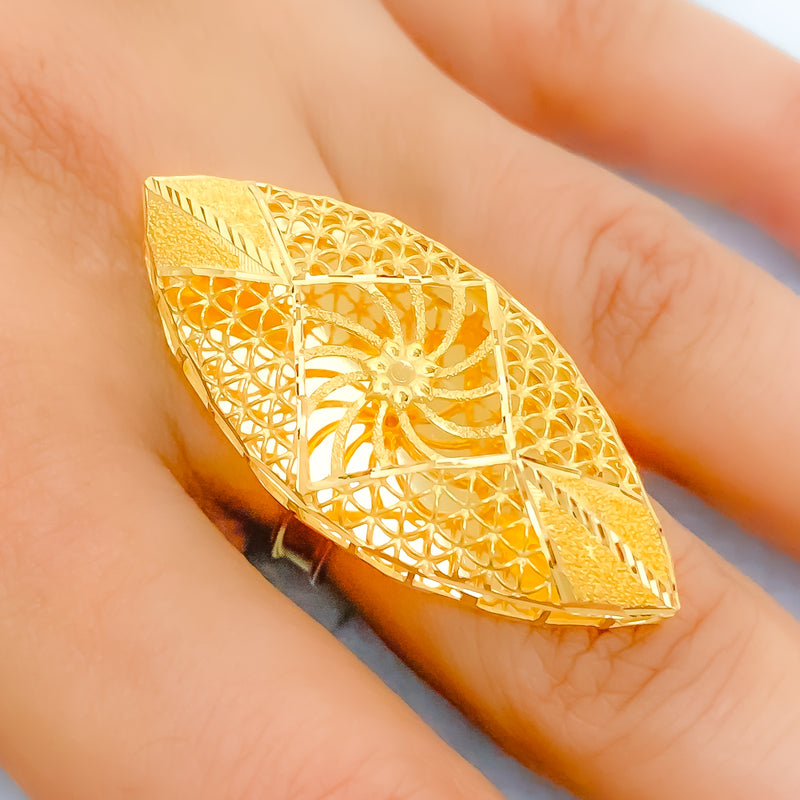 21k-gold-gorgeous-netted-ring