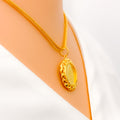 22k-gold-Royal Posh Coin Pendant 