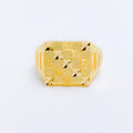 Multi-Cubed Men's 22k Gold Ring