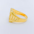 Multi-Cubed Men's 22k Gold Ring