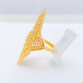 Royal Netted 22k Gold Ring